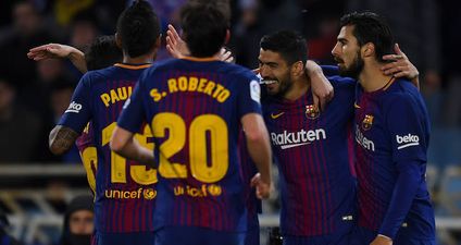 WATCH: Luis Suarez’s goal for Barcelona against Real Sociedad was a thing of rare beauty