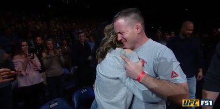 Heartwarming scenes as Matt Hughes makes his UFC return