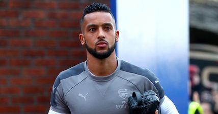 Theo Walcott had to collect all his training gear from Arsenal in a bin bag