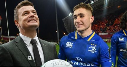 Brian O’Driscoll believes Jordan Larmour’s Six Nations shot may be on the wing