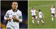 Republic of Ireland women’s team score three cracking goals to outclass Portugal