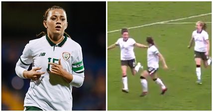 Republic of Ireland women’s team score three cracking goals to outclass Portugal