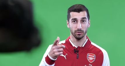 Arsenal supporters convinced they’ve spotted a message in Henrikh Mkhitaryan video