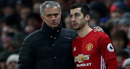 Henrikh Mkhitaryan had a problem with Jose Mourinho and the defensive demands are slammed