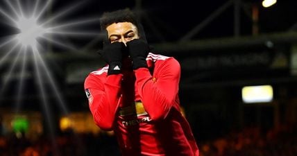 Jesse Lingard didn’t disappoint a young pitch-invader after Manchester United’s win