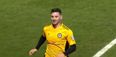 Carlow’s Padraig Amond sends Newport 1-0 up against Tottenham Hotspur