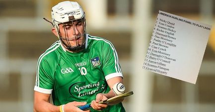 Limerick hurlers must be the youngest senior inter-county team in the GAA