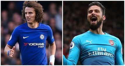 Arsenal may get Chelsea defender David Luiz as part of Olivier Giroud deal