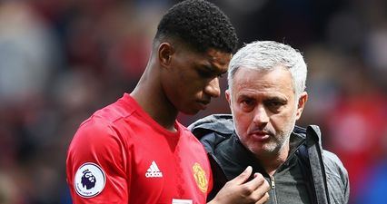 Jose Mourinho jokingly calls himself ‘the monster that kills little kids’ after question about Marcus Rashford’s future