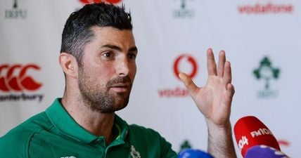 Rob Kearney query near the end of Ireland’s press conference took Joe Schmidt by surprise