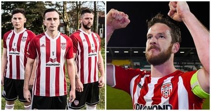 The brilliant new Derry City kit keeps classy ‘McBride 5’ crest in tribute to late captain