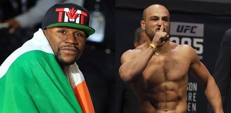 Eddie Alvarez’s reaction to Floyd Mayweather’s shameless UFC tease was money