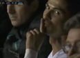 Cristiano Ronaldo did not want the cameras on him after being subbed off