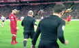 Liverpool fans claim linesman celebrated penalty decision for Tottenham