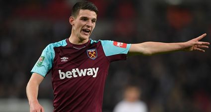 Declan Rice wanted to make a statement against club that released him at 14