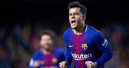 Watch: Philippe Coutinho scores first goal for Barcelona after superb cross from Luis Suarez