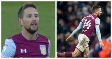 Conor Hourihane scores a bloody screamer as Aston Villa beat Birmingham to go second in the Championship