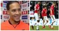 Virgil van Dijk’s reaction to hearing Manchester United result will put a smile on Liverpool fans’ faces