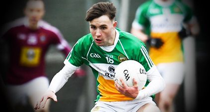 “He puts on a school uniform every morning. He’s only a kid.” – Offaly manager on rising star