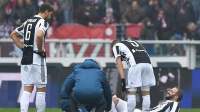 Juventus suffer double injury blow before Champions League clash with Spurs