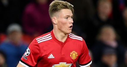 Scott McTominay had Manchester United’s only shot on target against Sevilla