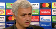 Jose Mourinho really did not like Tony O’Donoghue’s David De Gea question