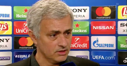 Jose Mourinho really did not like Tony O’Donoghue’s David De Gea question