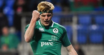 Tommy O’Brien will be the next Under 20 star to make Ireland breakthrough