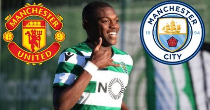 Manchester United and Manchester City tracking latest Sporting Lisbon wonderkid