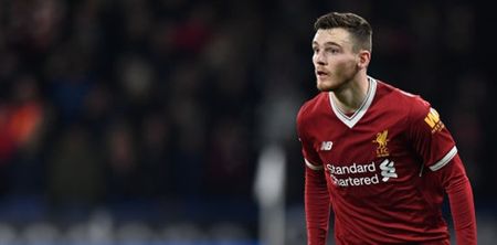 Andy Robertson rewards Liverpool fan’s selfless act by sending signed Firmino jersey