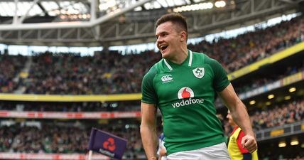 Jacob Stockdale and Rob Kearney top the ratings as Ireland move within one win of a Grand Slam