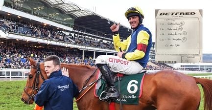 Punter thanks Davy Russell after loyalty helps land €30,000 accumulator