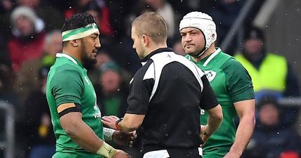 Here’s why Bundee Aki avoided a card for his absolutely crunching hit on Elliot Daly