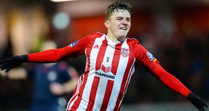 Derry City dynamo Ronan Hale, like his grandfather before him, delights in lighting up the Brandywell