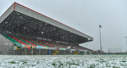 Games all over postponed due to snow covered pitches