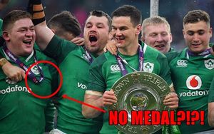 Tadhg Furlong medal