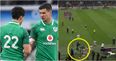 Johnny Sexton’s half-time gesture to Joey Carbery speaks volumes