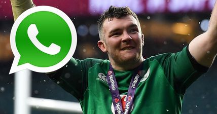 Peter O’Mahony sent a lovely text to an injured Ireland teammate on Sunday morning