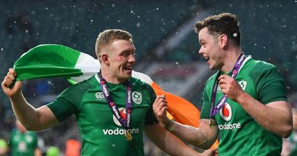 Dan Leavy and James Ryan’s way of celebrating a Grand Slam would put us all to shame