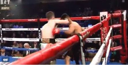 Irish teenager stops opponent with devastating first round finish