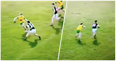 Kevin McLoughlin took 13 steps before kicking the score that relegated Donegal