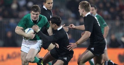 ‘He was someone I looked up to when I first started my career’ – All Blacks World Cup winner on Brian O’Driscoll