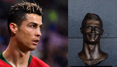 Sculptor who created famously terrible Cristiano Ronaldo bust has had another crack