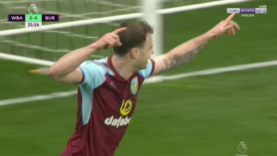 Burnley’s Ashley Barnes produces one of the most insane finishes you’ll see all season