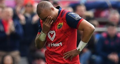 WATCH: Spine-tingling ovation from Munster fans as Simon Zebo leaves Thomond Park in tears