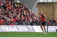 Simon Zebo showed tremendous grit and heart to prolong Thomond Park farewell