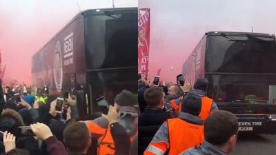 Liverpool issue apology after Man City bus damaged outside Anfield