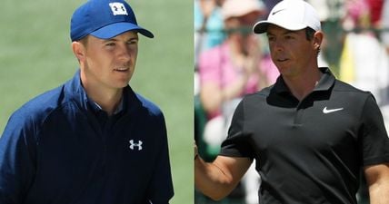 Jordan Spieth lights up The Masters with astonishing birdie blitz as Rory McIlroy lurks menacingly