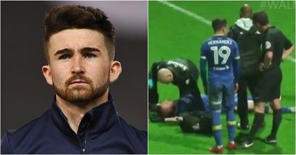 Sean Maguire shows outrageously ruthless side to score as Leeds defender lies in a heap