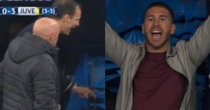 Juve boss Max Allegri reveals what he said to Sergio Ramos during penalty chaos